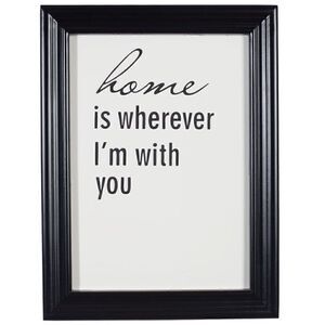 NEW! Farmhouse Script HOME Framed Print